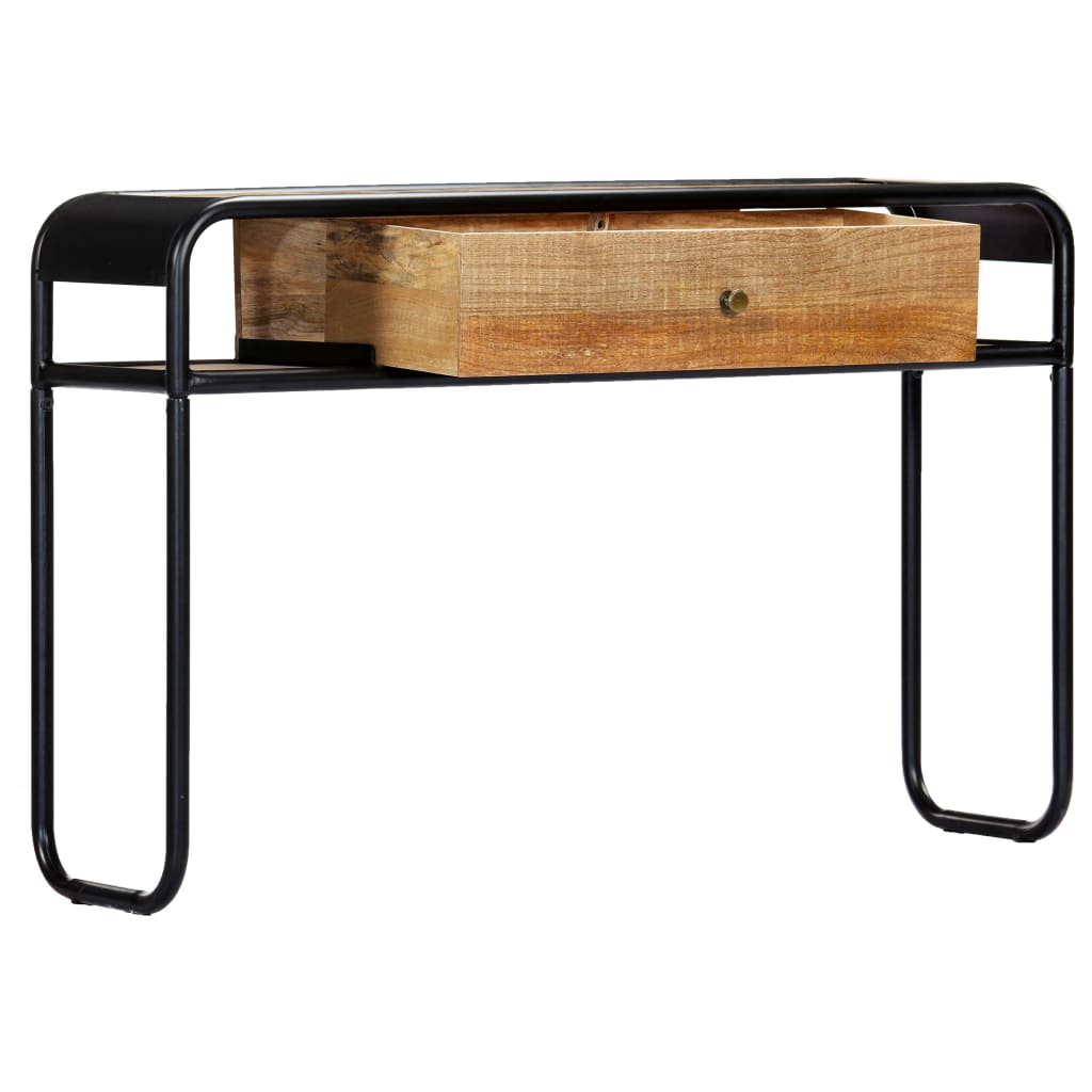 vidaXL Wandtafel 118x30x75 cm massief mangohout