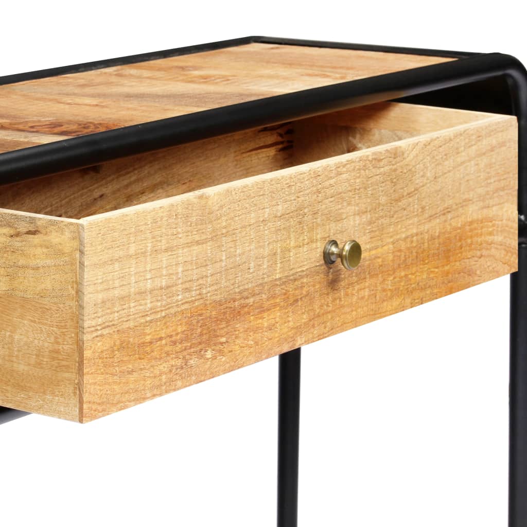 vidaXL Wandtafel 118x30x75 cm massief mangohout