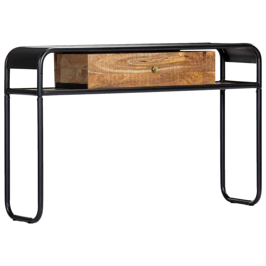 vidaXL Wandtafel 118x30x75 cm massief mangohout