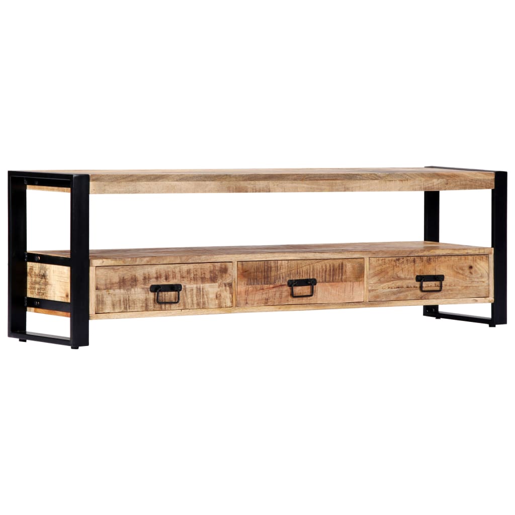 vidaXL Tv-meubel 150x30x45 cm massief mangohout