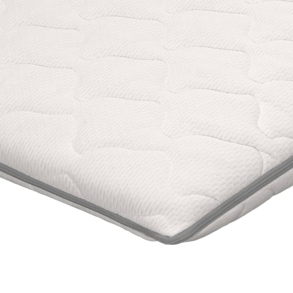 vidaXL 6 cm memory foam mattress topper 80x200 cm