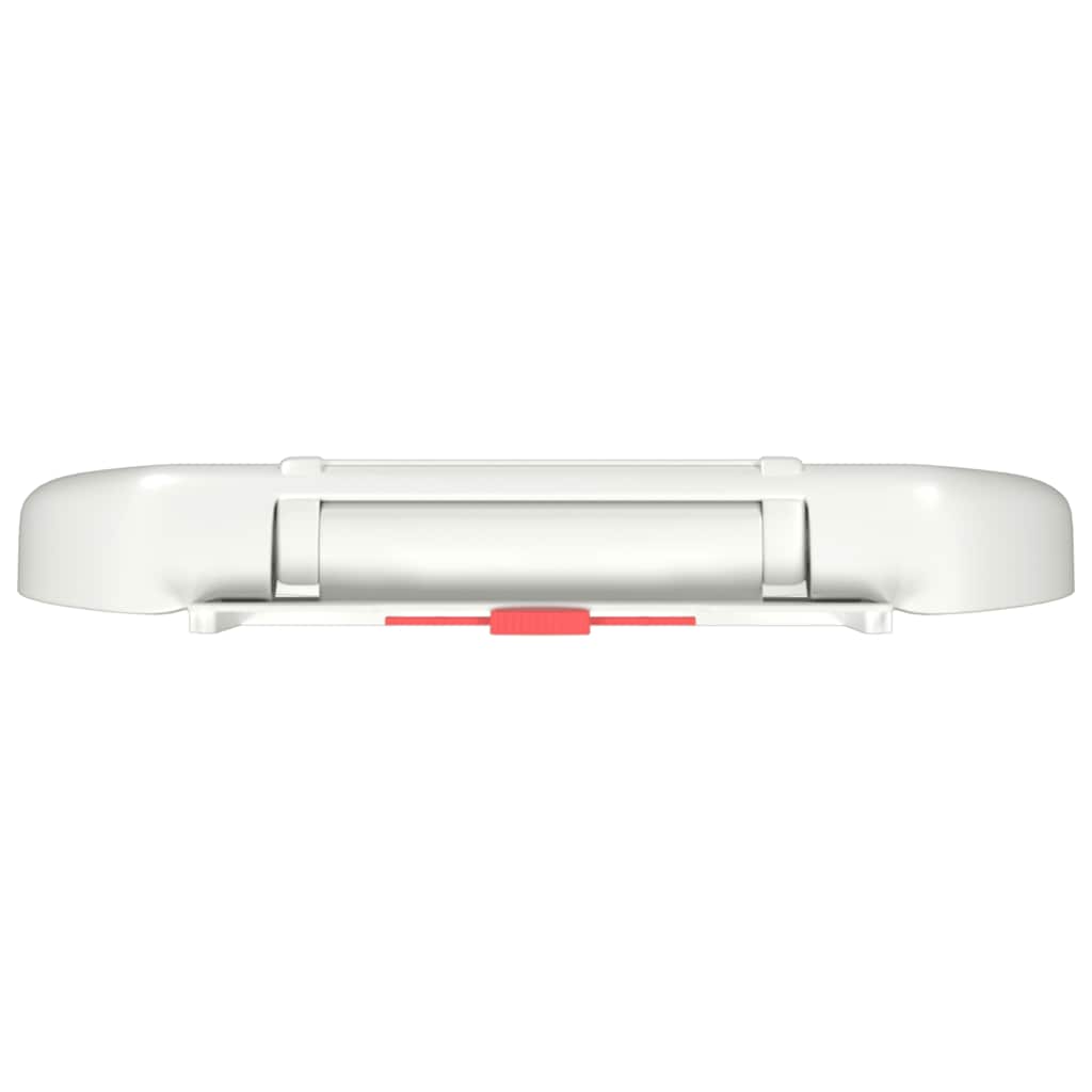 vidaXL Soft-Close Toilet Seat with Quick-Release Design Square White