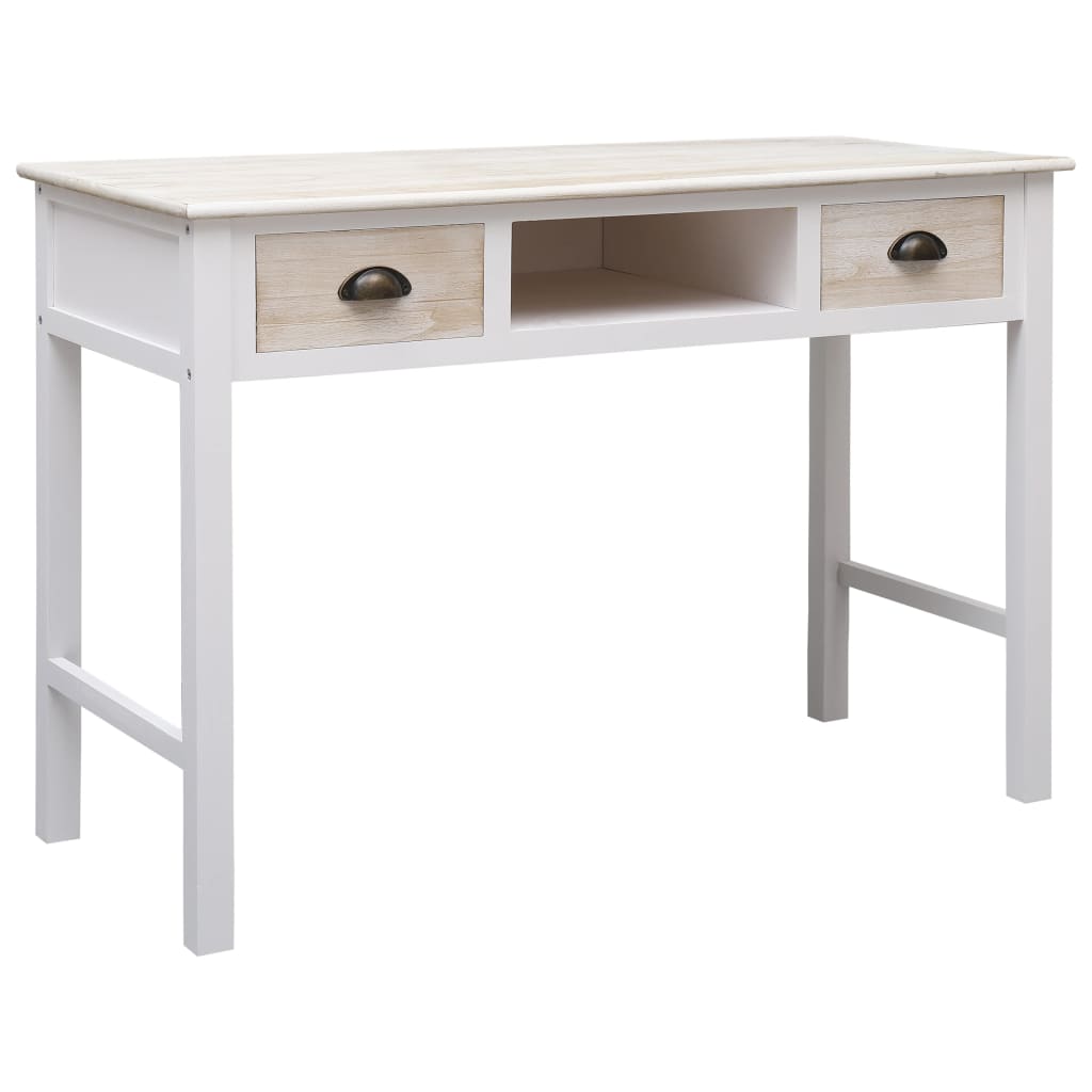 vidaXL Wandtafel 110x45x76 cm hout