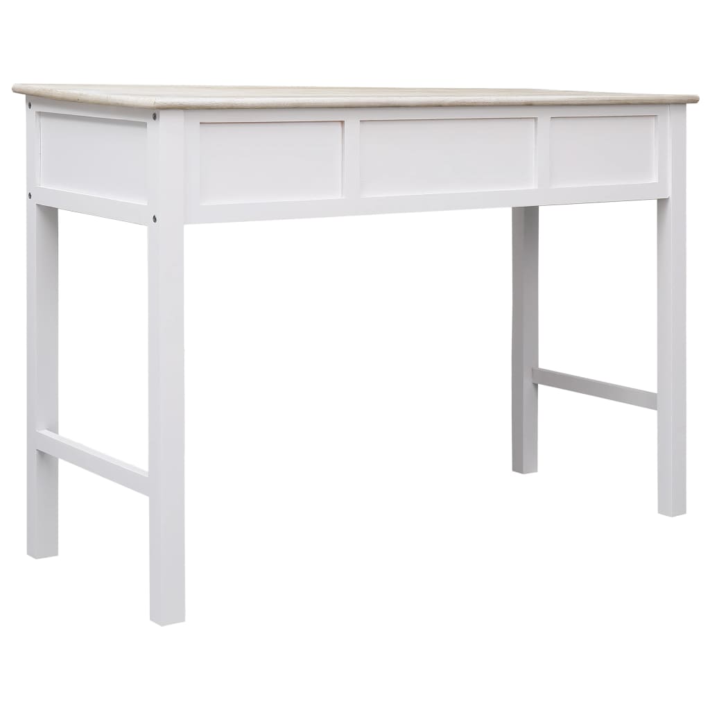 vidaXL Wandtafel 110x45x76 cm hout