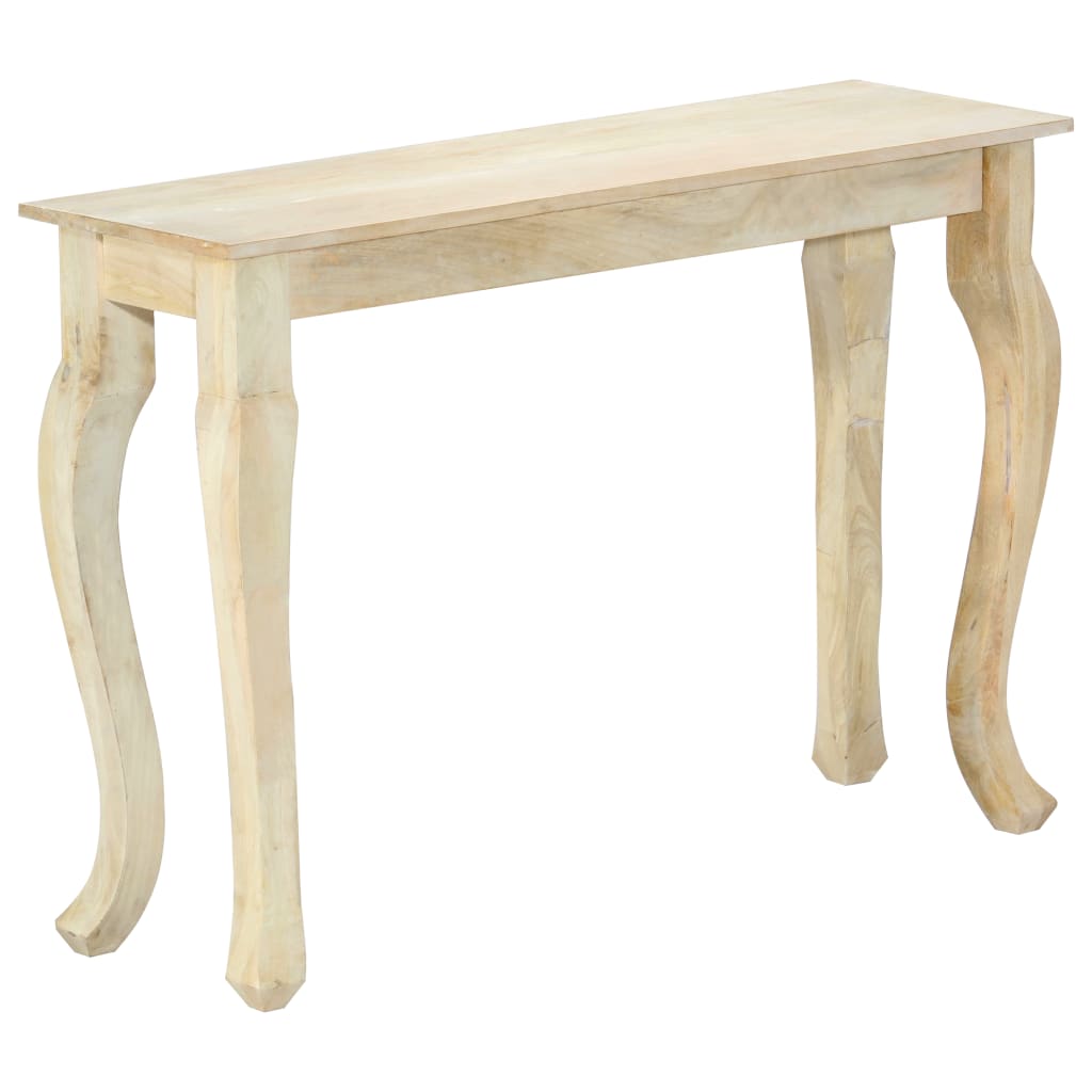 vidaXL Consoletafel 110x35x77 cm Massief mangohout