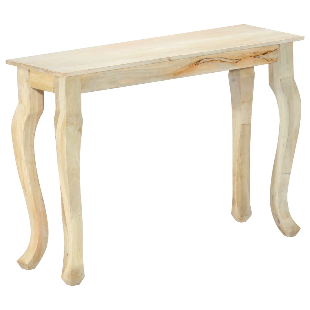 vidaXL Consoletafel 110x35x77 cm Massief mangohout