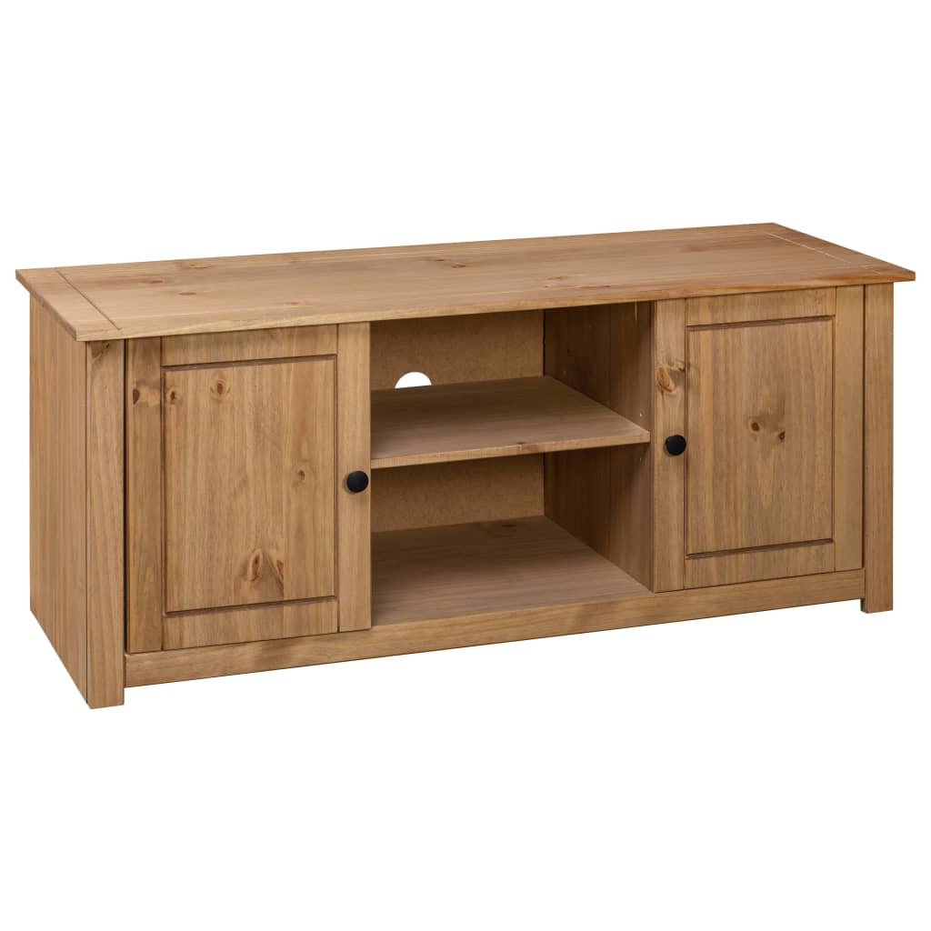 vidaXL TV Cabinet Panama Range 120x40x50 cm Solid Pine Wood