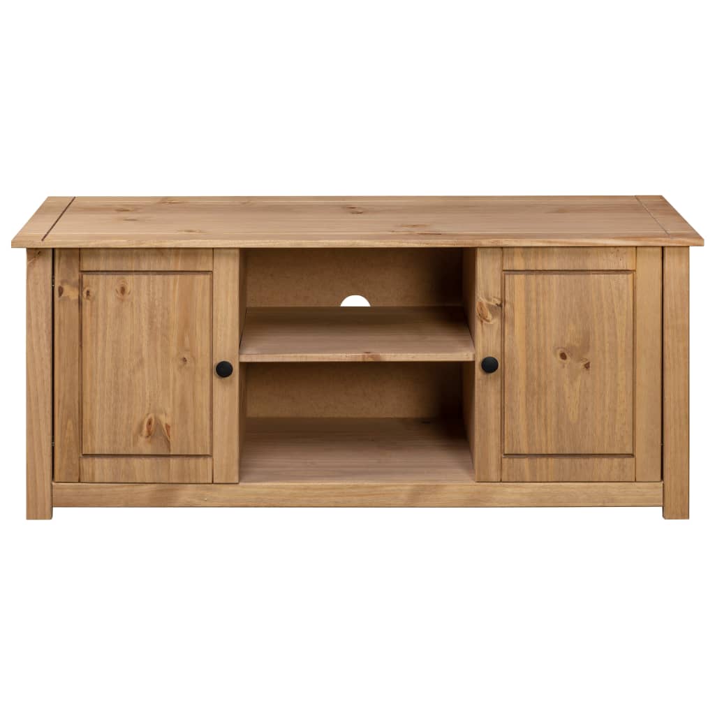 vidaXL TV Cabinet Panama Range 120x40x50 cm Solid Pine Wood
