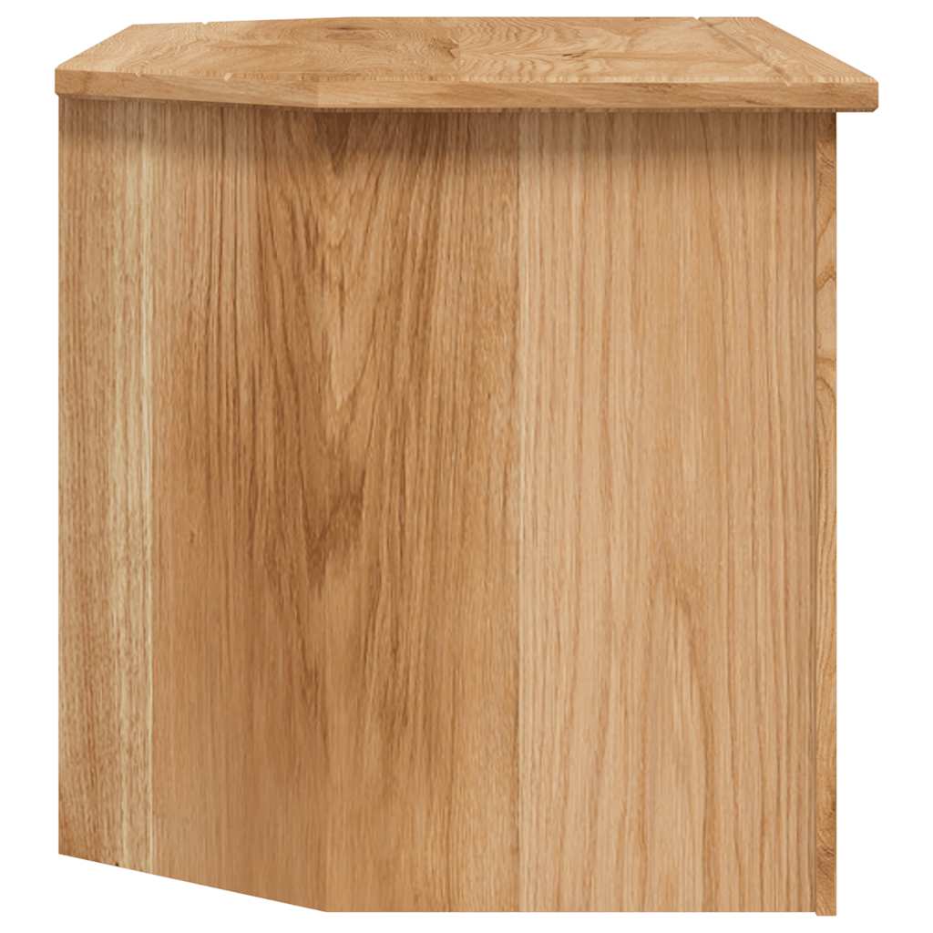 vidaXL TV Corner Cabinet Panama Range 93x49x49 cm Solid Pine Wood
