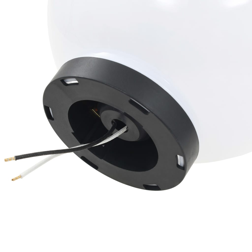 vidaXL LED Ball Lamps 4 pcs Round 20 cm PMMA