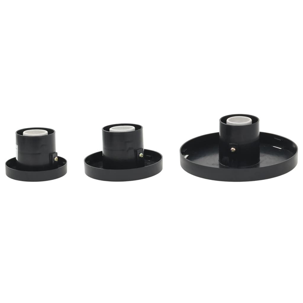 vidaXL 6-piece Round LED Ball Lamp Set 20/30/40 cm PMMA