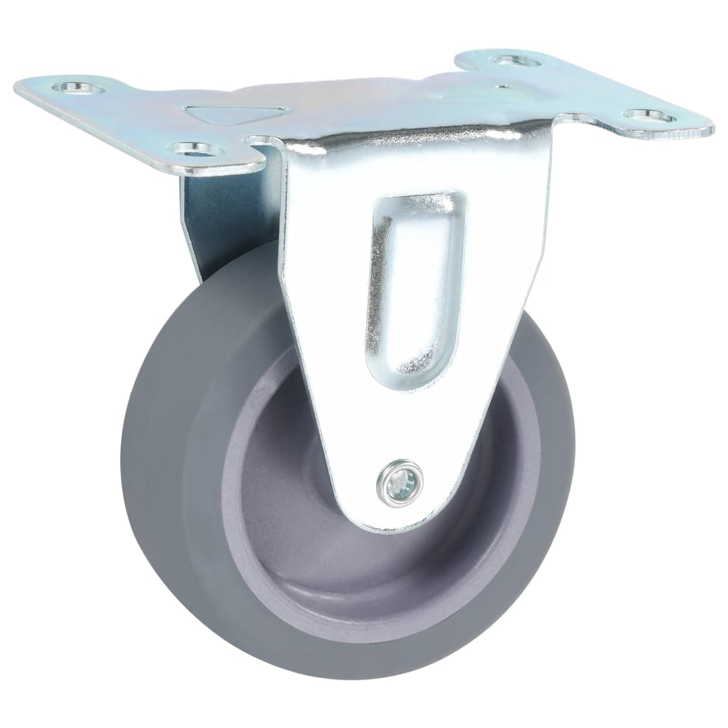 vidaXL Roulettes fixes 4 pcs 75 mm