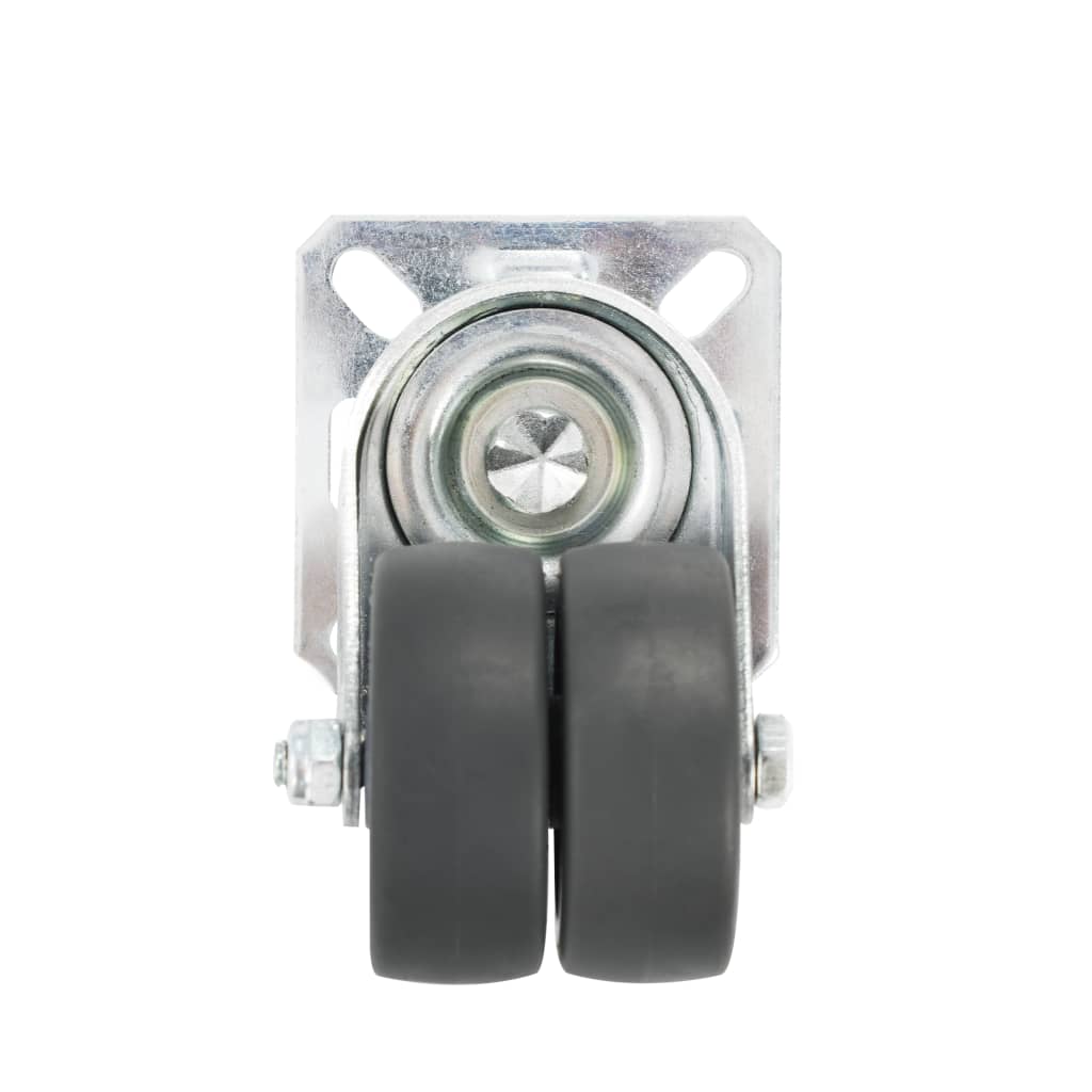 vidaXL Swivel Casters Twin 4 pcs 50 mm