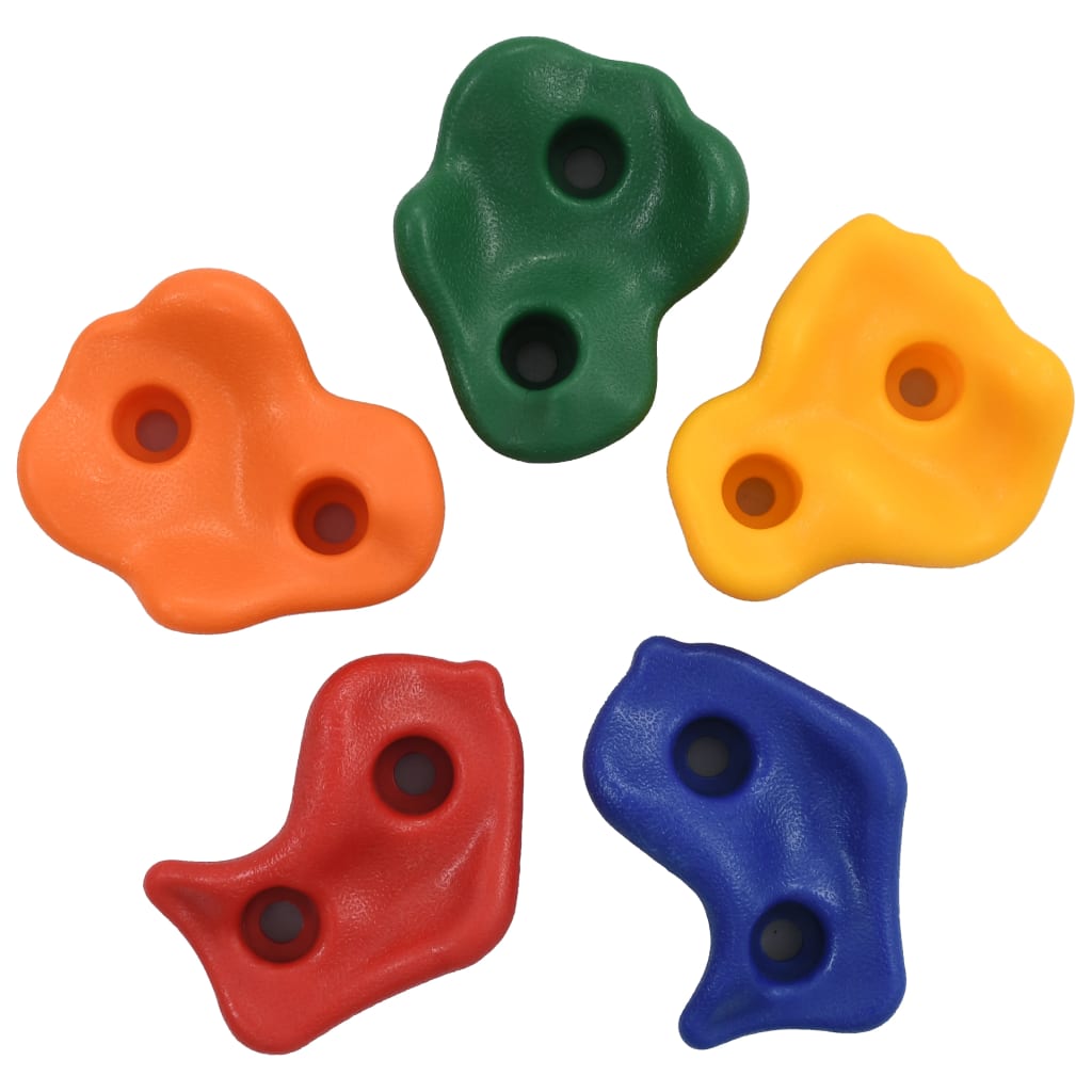 vidaXL Climbing Stones 20 pcs PE multicolour