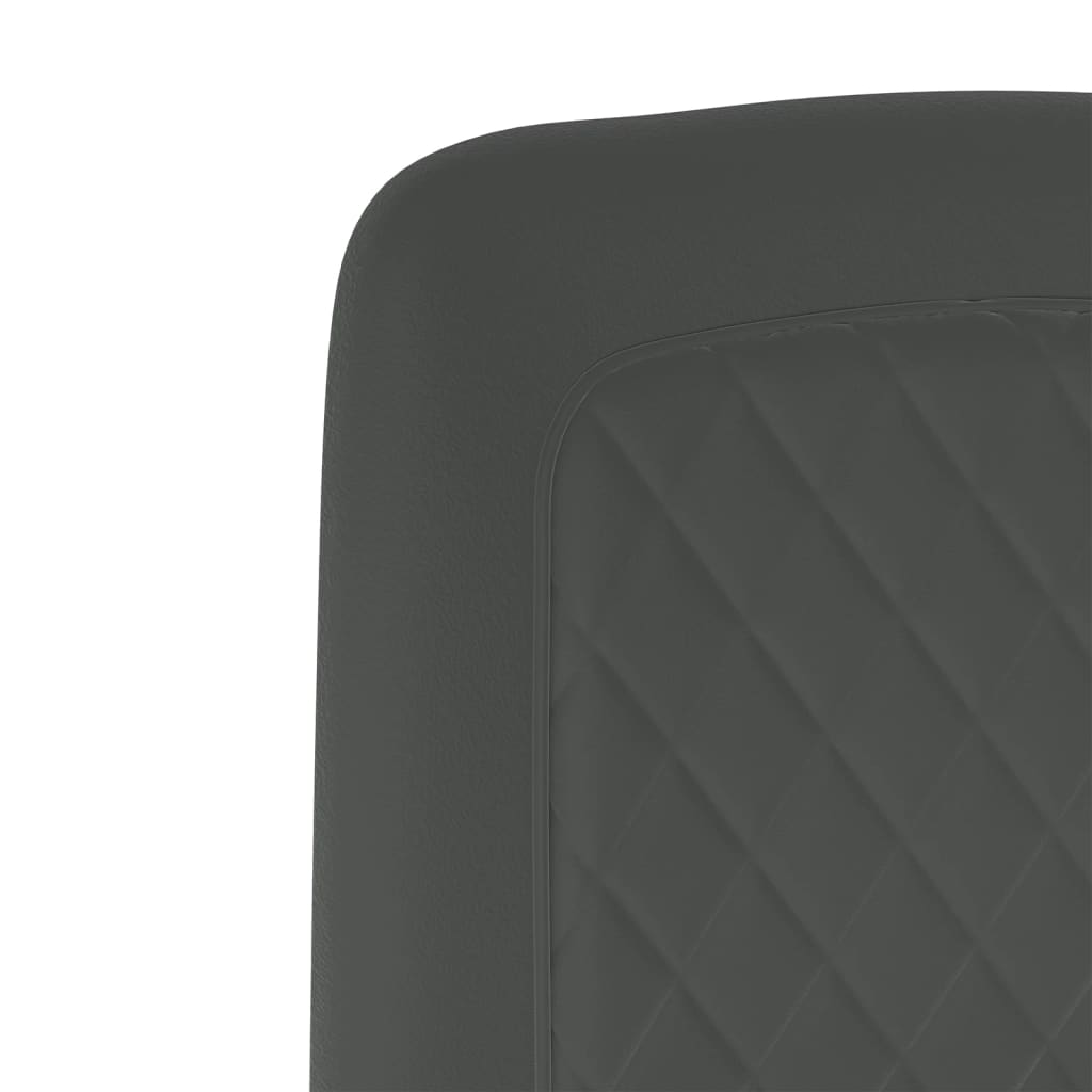 vidaXL Eetkamerstoelen 2 st fluweel grijs