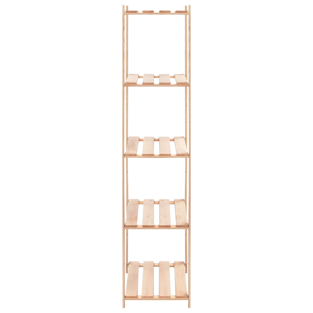 vidaXL Opbergrek 5-laags 80x38x170 cm massief grenenhout 250 kg