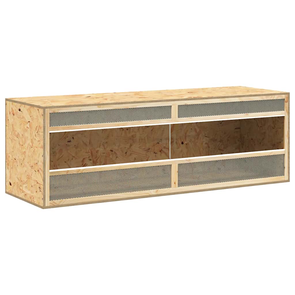 vidaXL Terrarium 144x46x48 cm engineered wood