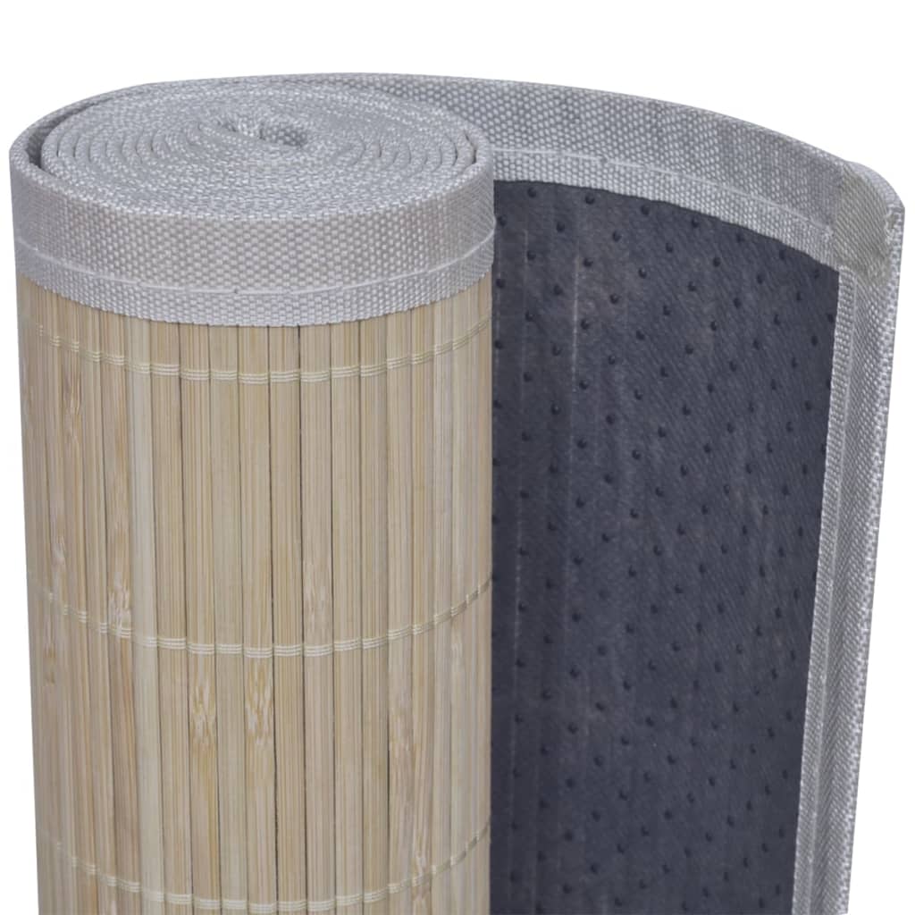 vidaXL Rugs 2 pcs rectangular 120x180 cm bamboo natural