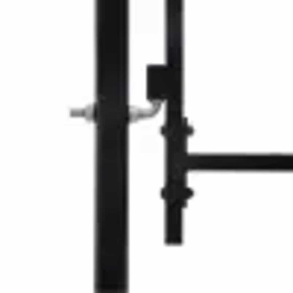 vidaXL Double Gate with Spear Top 400x174.5 cm
