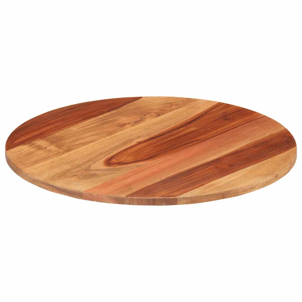 vidaXL Tafelblad rond 15-16 mm 40 cm massief acaciahout