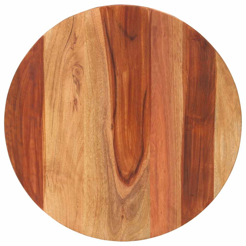 vidaXL Tafelblad rond 15-16 mm 40 cm massief acaciahout