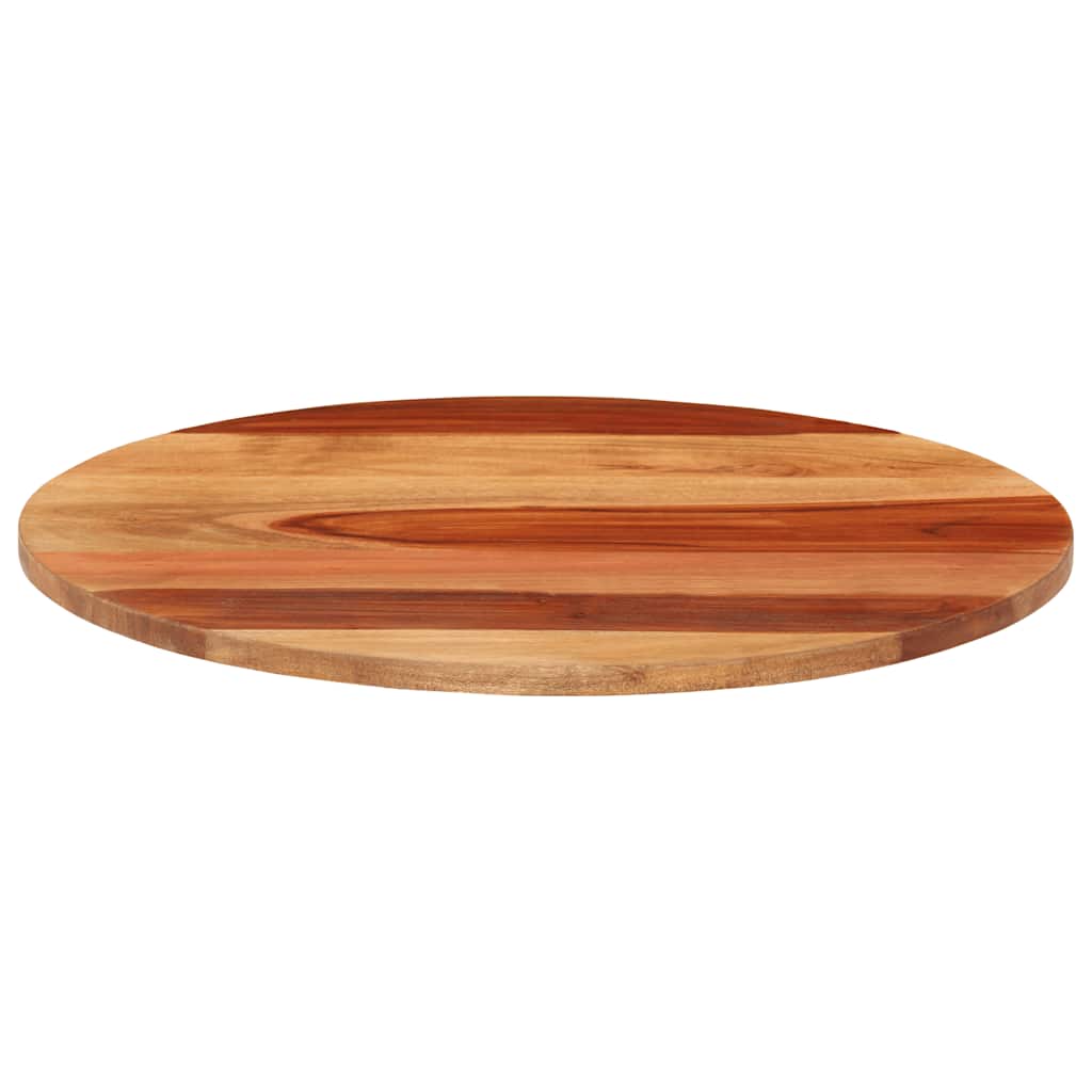 vidaXL Tafelblad rond 15-16 mm 40 cm massief acaciahout