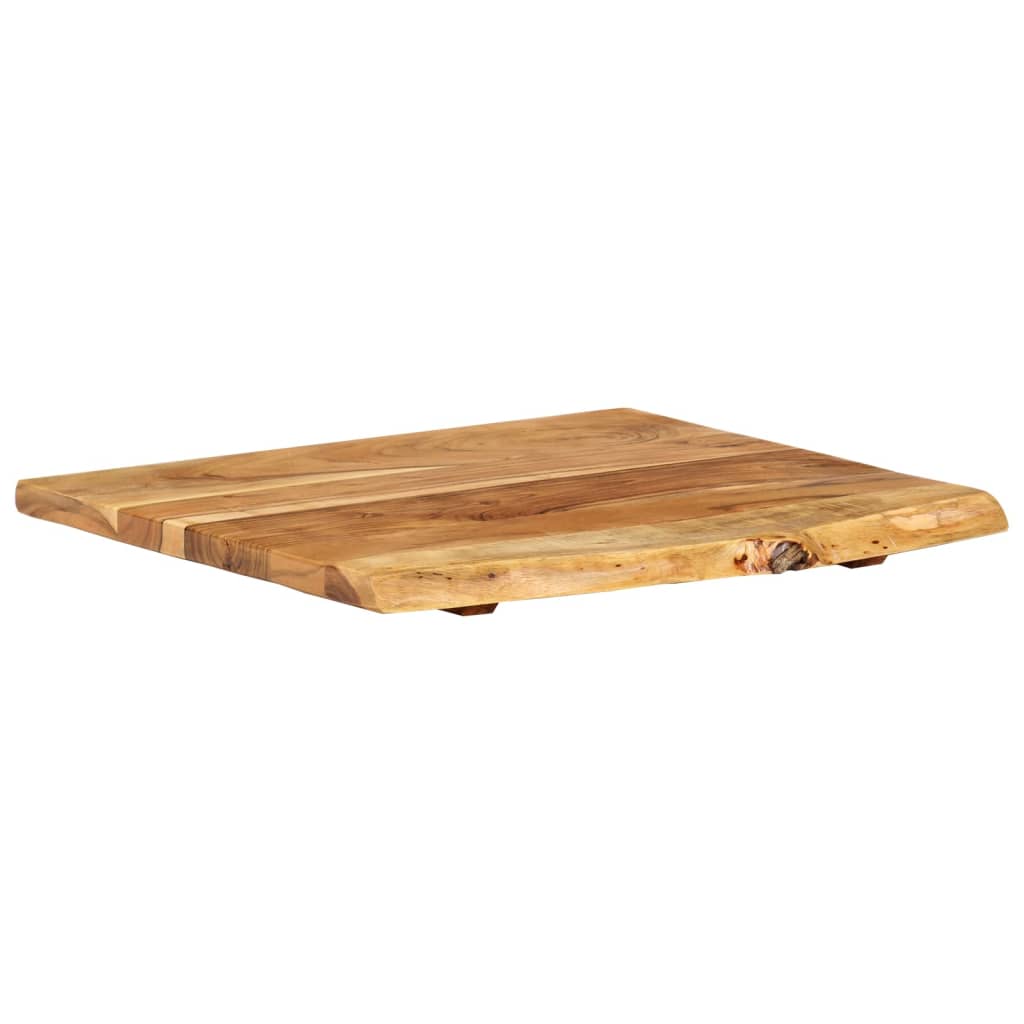 vidaXL Washbasin countertop 58x52x2.5 cm solid acacia wood