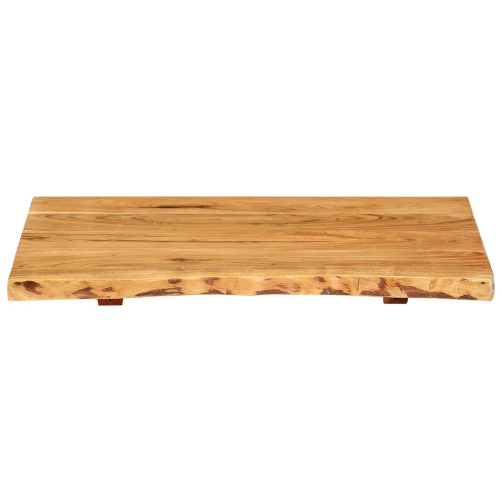 vidaXL Washbasin countertop 58x52x2.5 cm solid acacia wood