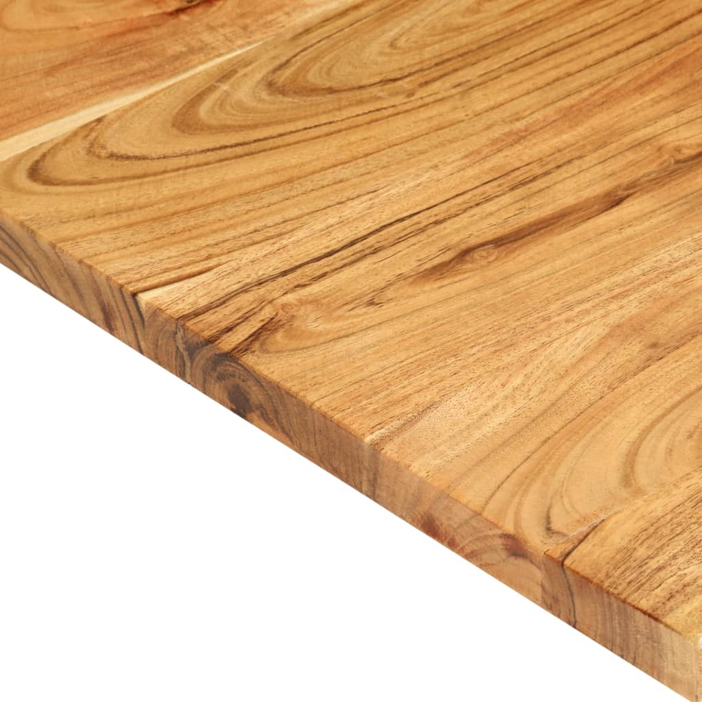 vidaXL Washbasin countertop 58x52x2.5 cm solid acacia wood