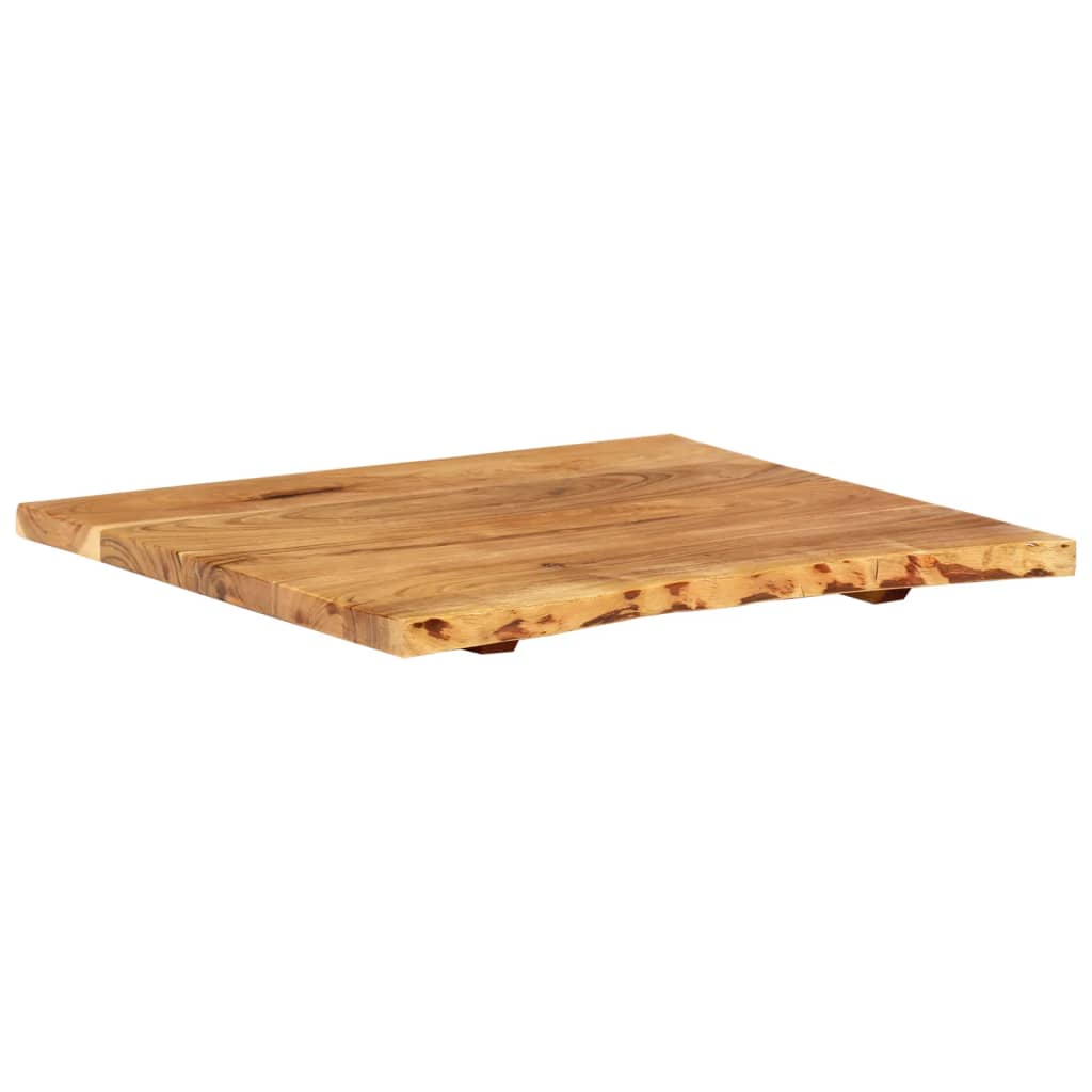 vidaXL Washbasin countertop 58x52x2.5 cm solid acacia wood