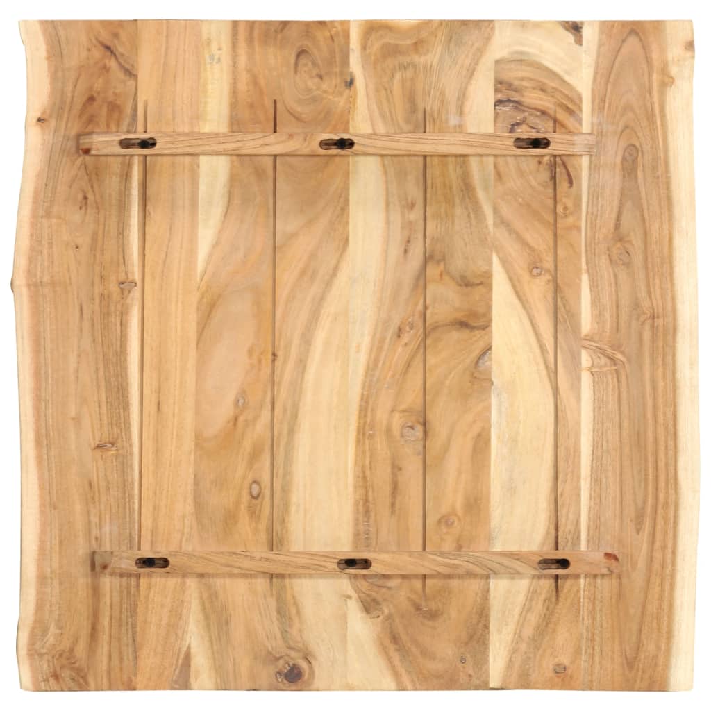 vidaXL Tafelblad 58x(50-60)x2,5 cm massief acaciahout