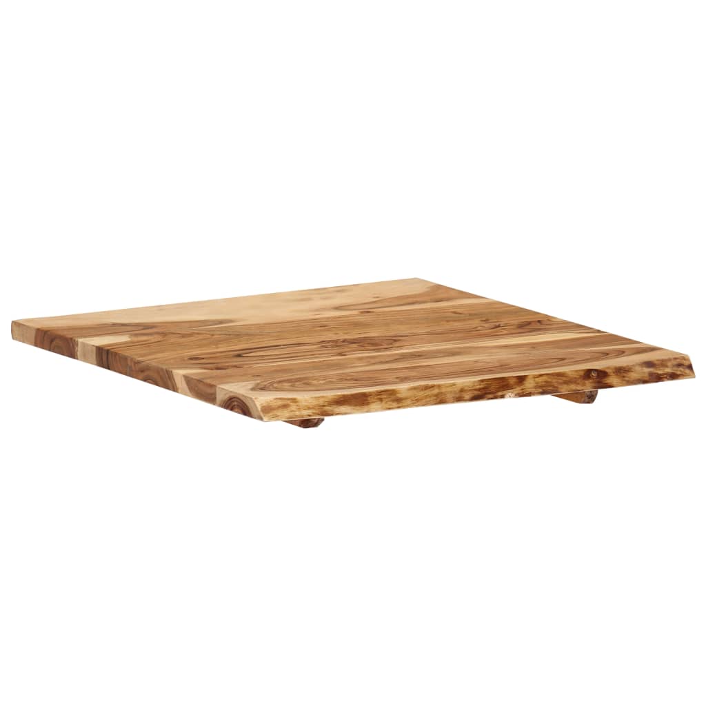 vidaXL Tafelblad 58x(50-60)x2,5 cm massief acaciahout