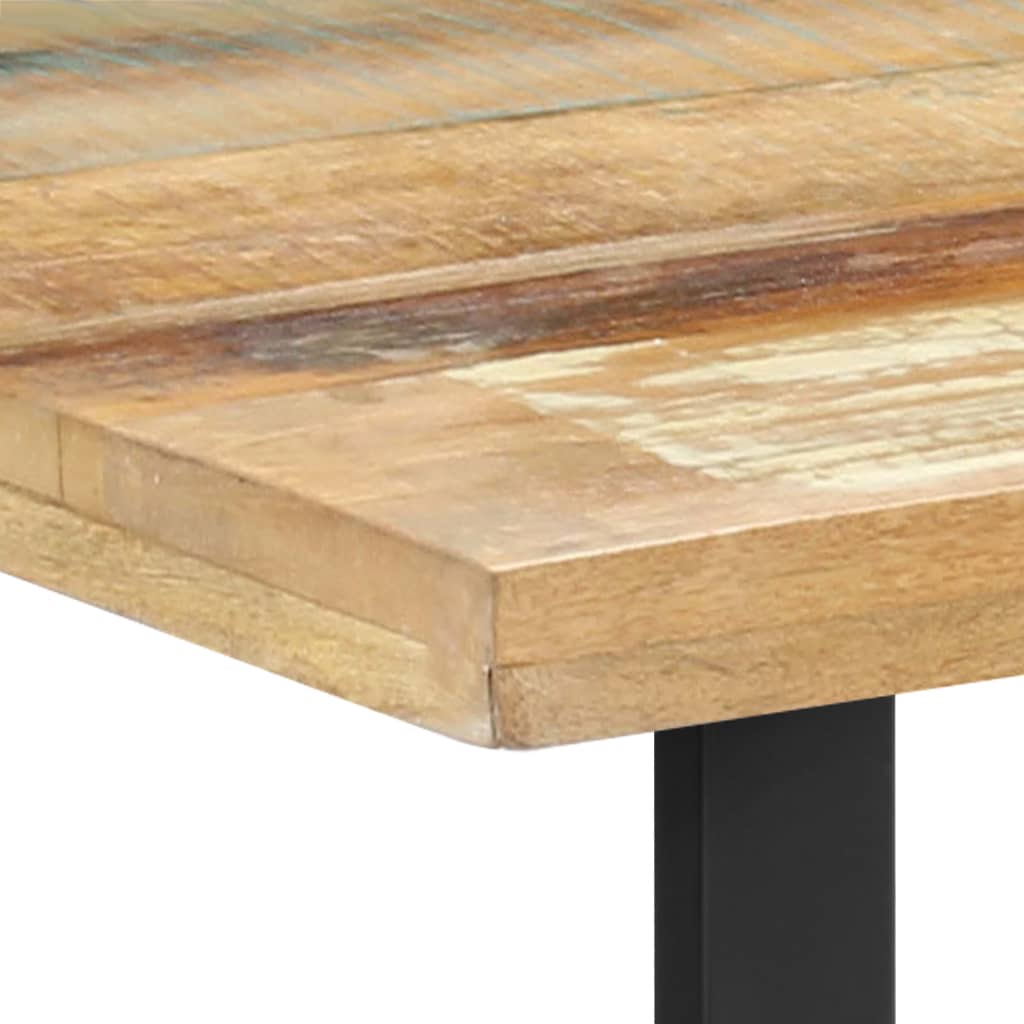 vidaXL Eettafel 120x60x76 cm bois massif recyclé