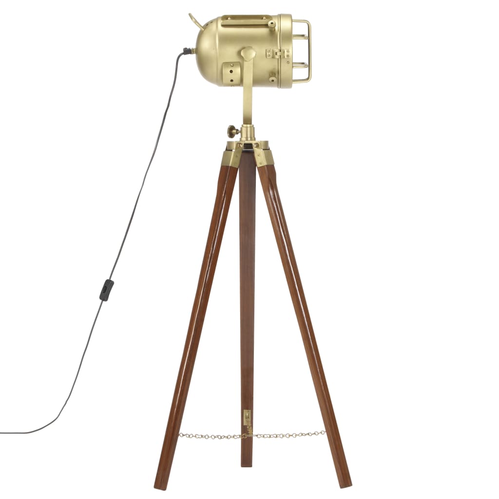 vidaXL Tripod Floor Lamp 97 cm Solid Mango Wood