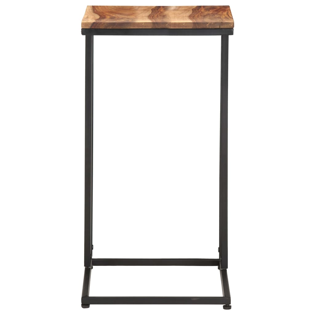 vidaXL Bijzettafel 35x45x65 cm massief hout