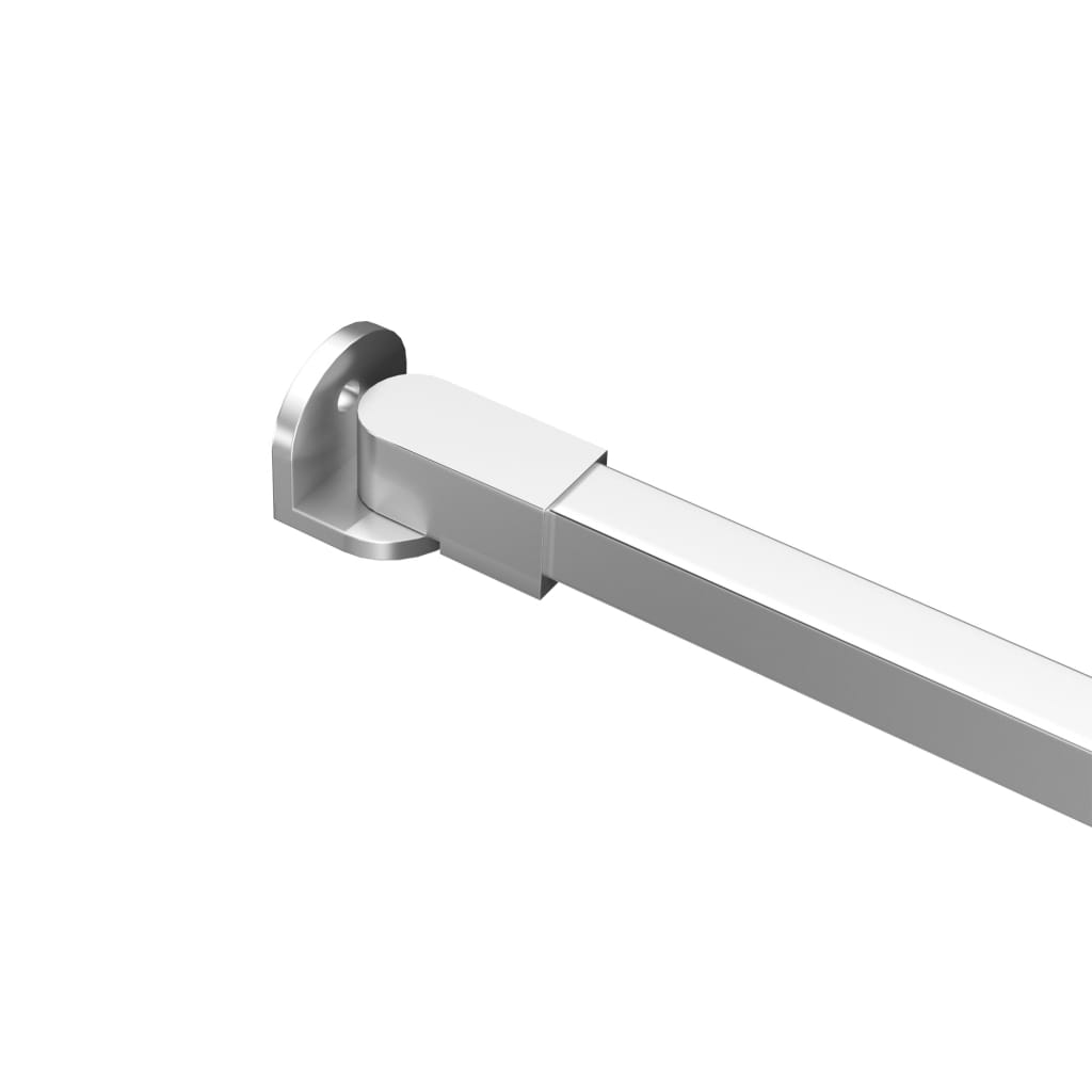 vidaXL Shower Screen Support Bar 47.5 cm Stainless Steel