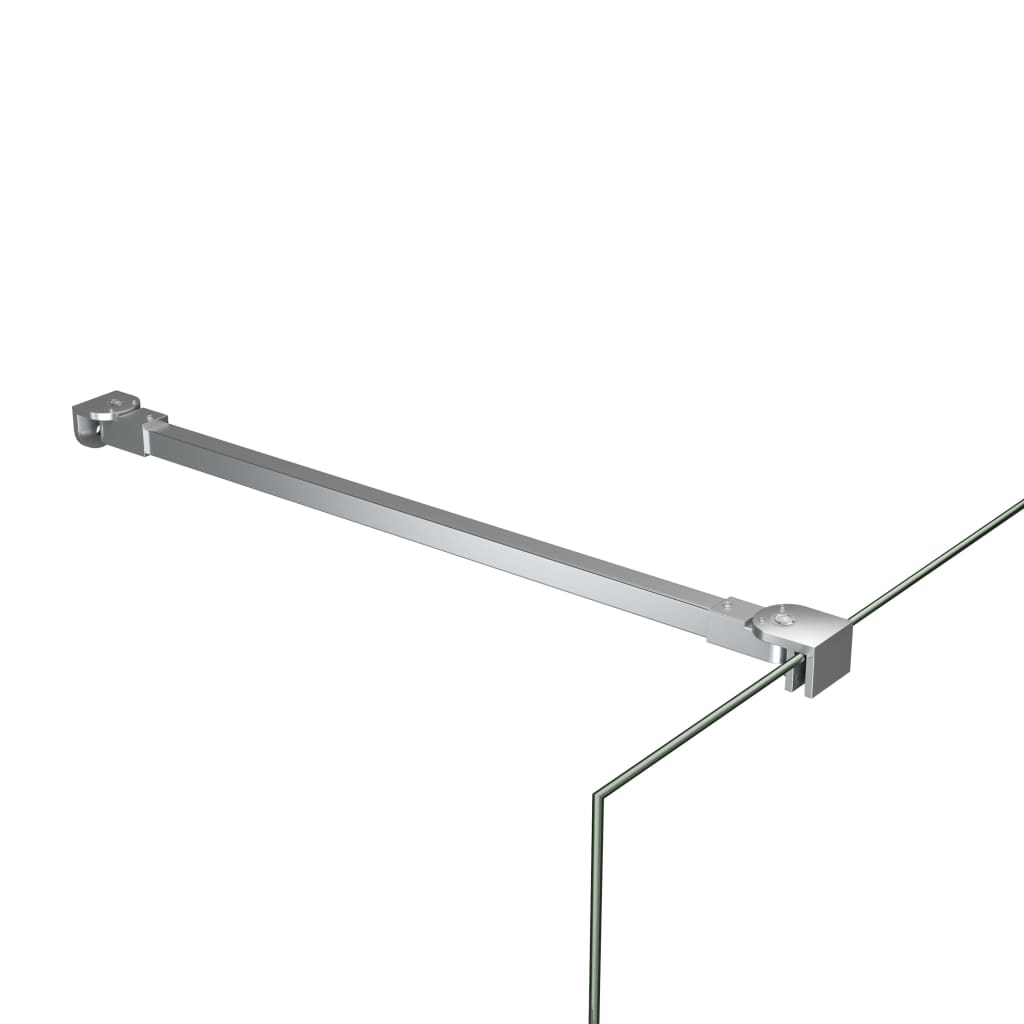 vidaXL Shower Screen Support Bar 47.5 cm Stainless Steel