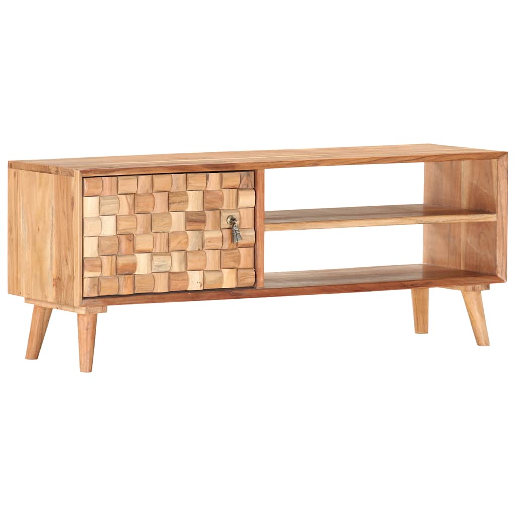 vidaXL TV cabinet 100x30x40 cm solid acacia wood