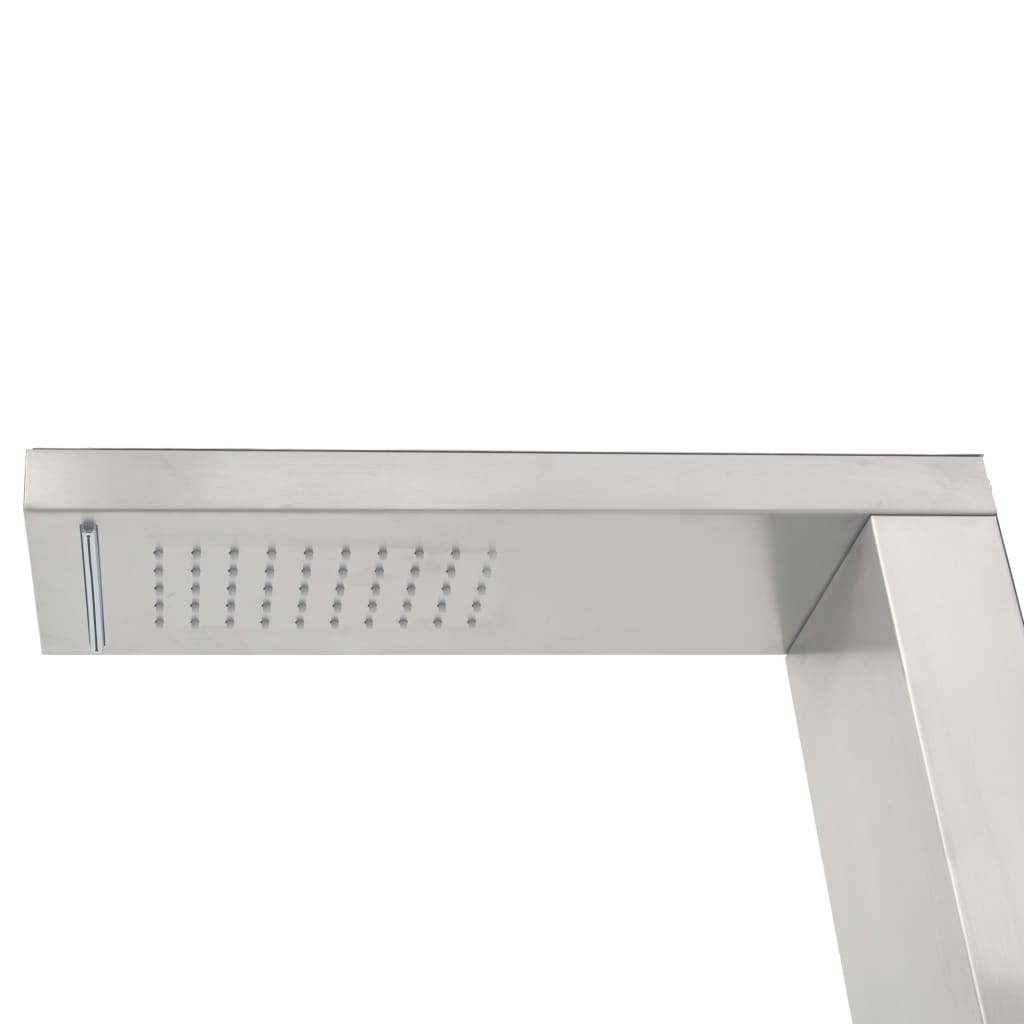 vidaXL Outdoor Shower with Tray HKC Stainless Steel