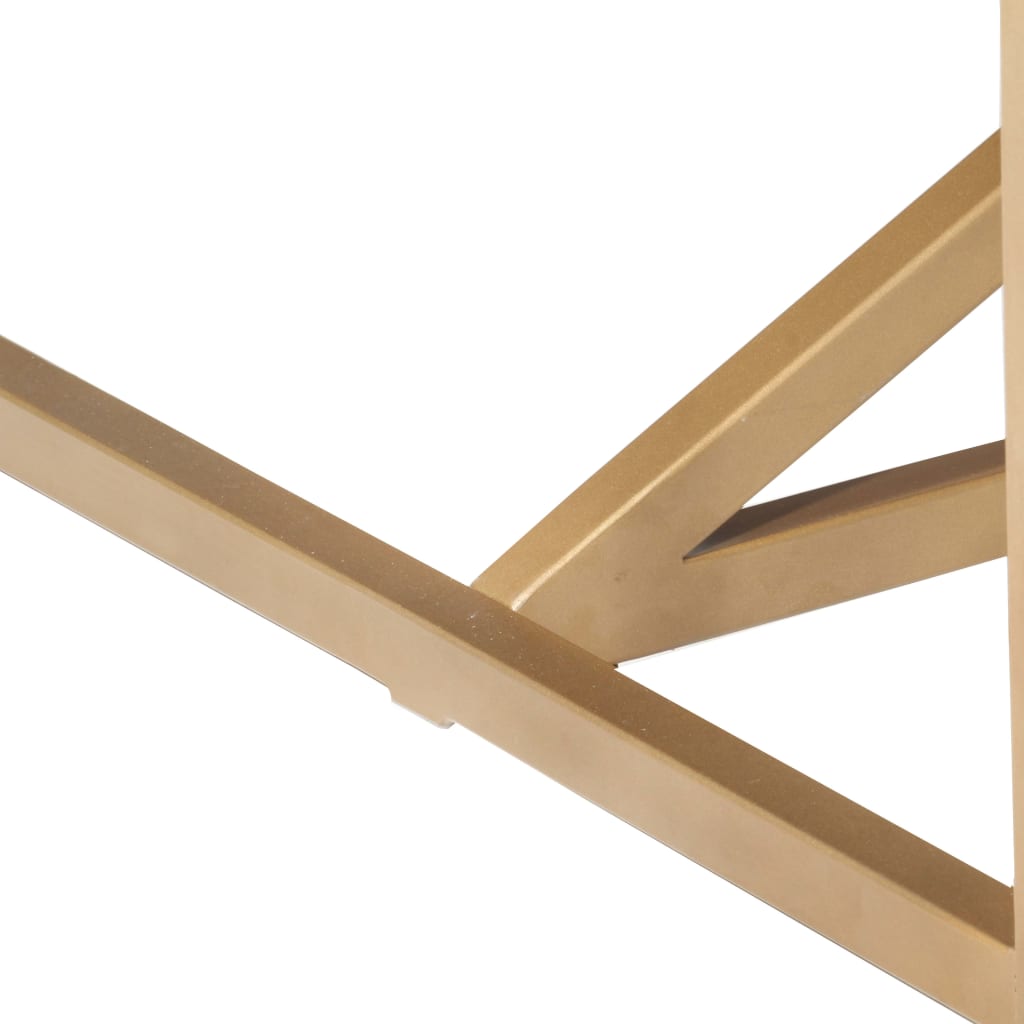 vidaXL Salontafel 120x60x40 cm massief hout