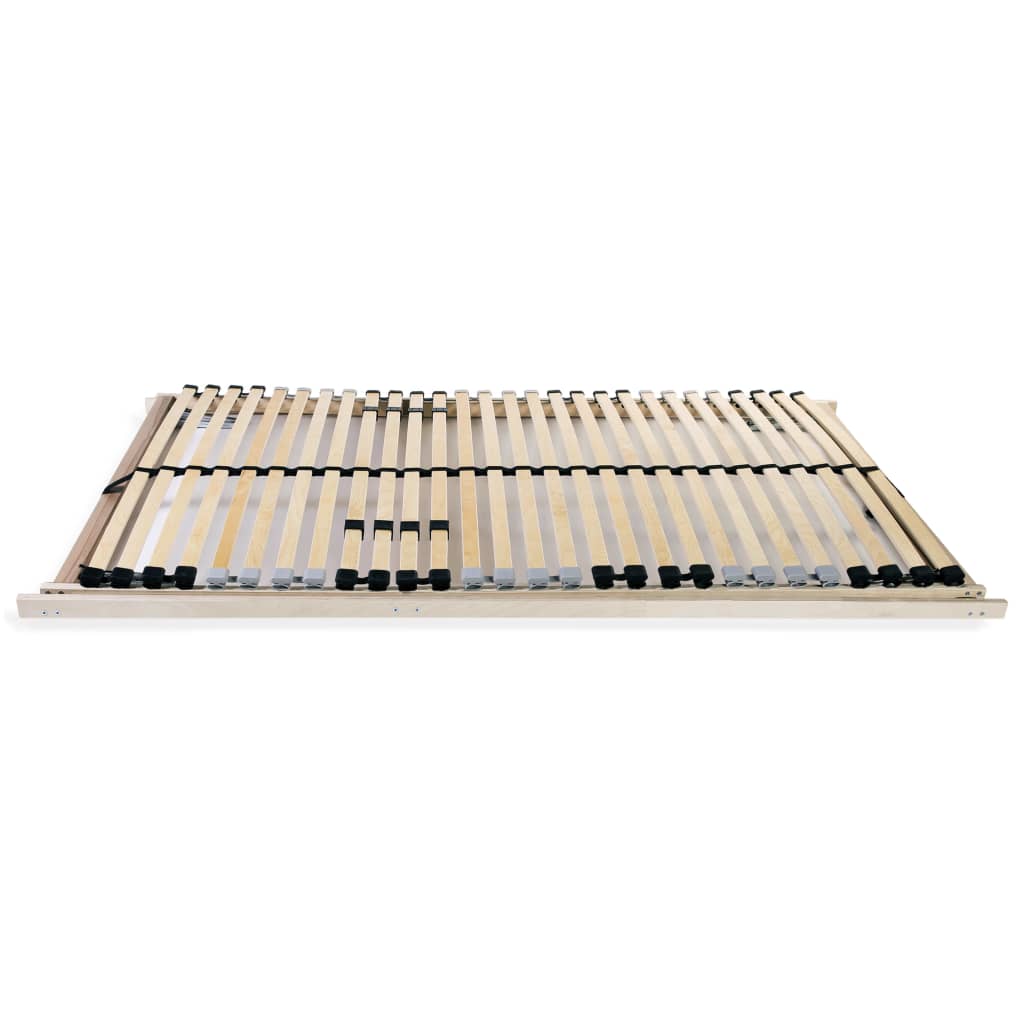 vidaXL Bed Slats 2 pcs with 28 Slats 7 Zones 70x200 cm
