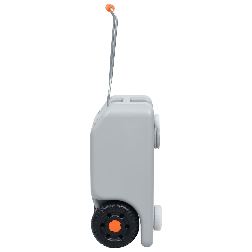 vidaXL Water Tank on Wheels 25 L Blue