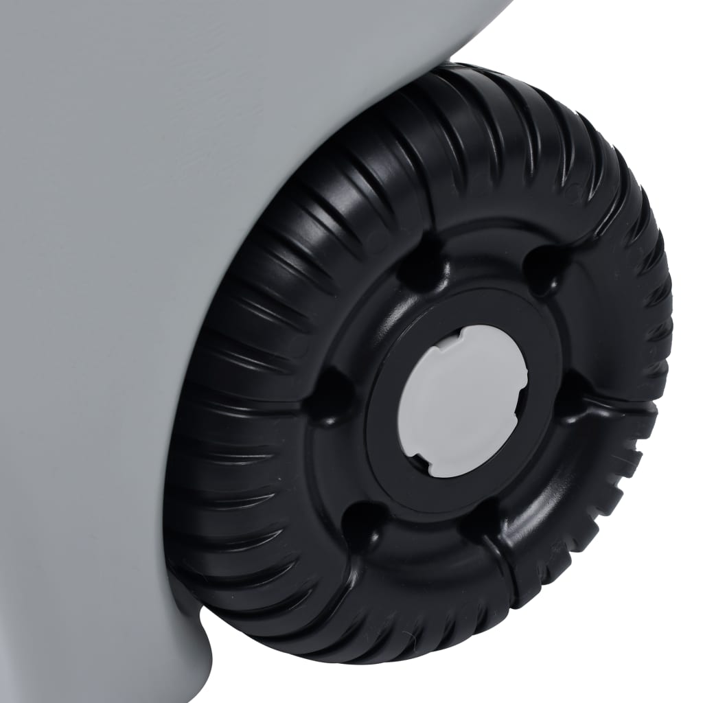 vidaXL Water Tank on Wheels 40 L Blue