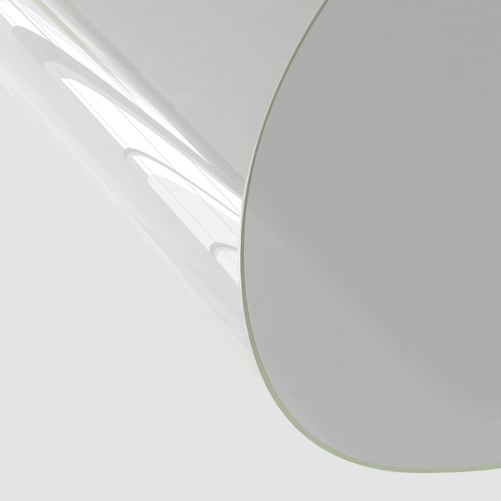 vidaXL Tafelbeschermer Ø60 cm 1,6 mm PVC transparant