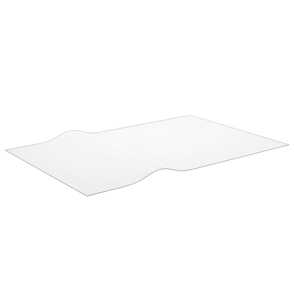 vidaXL Tafelbeschermer 100x60 cm 1,6 mm PVC transparant