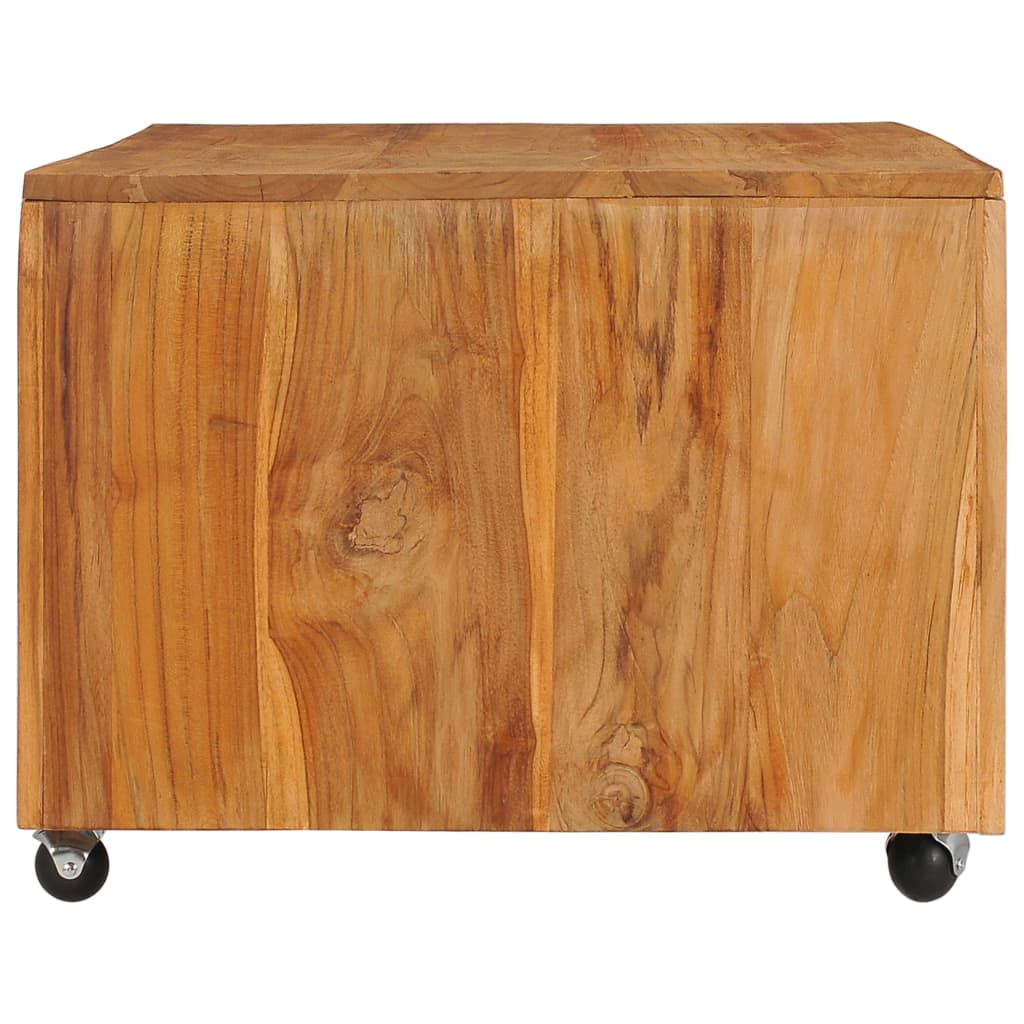 vidaXL Coffee table 110x60x40 cm solid teak wood