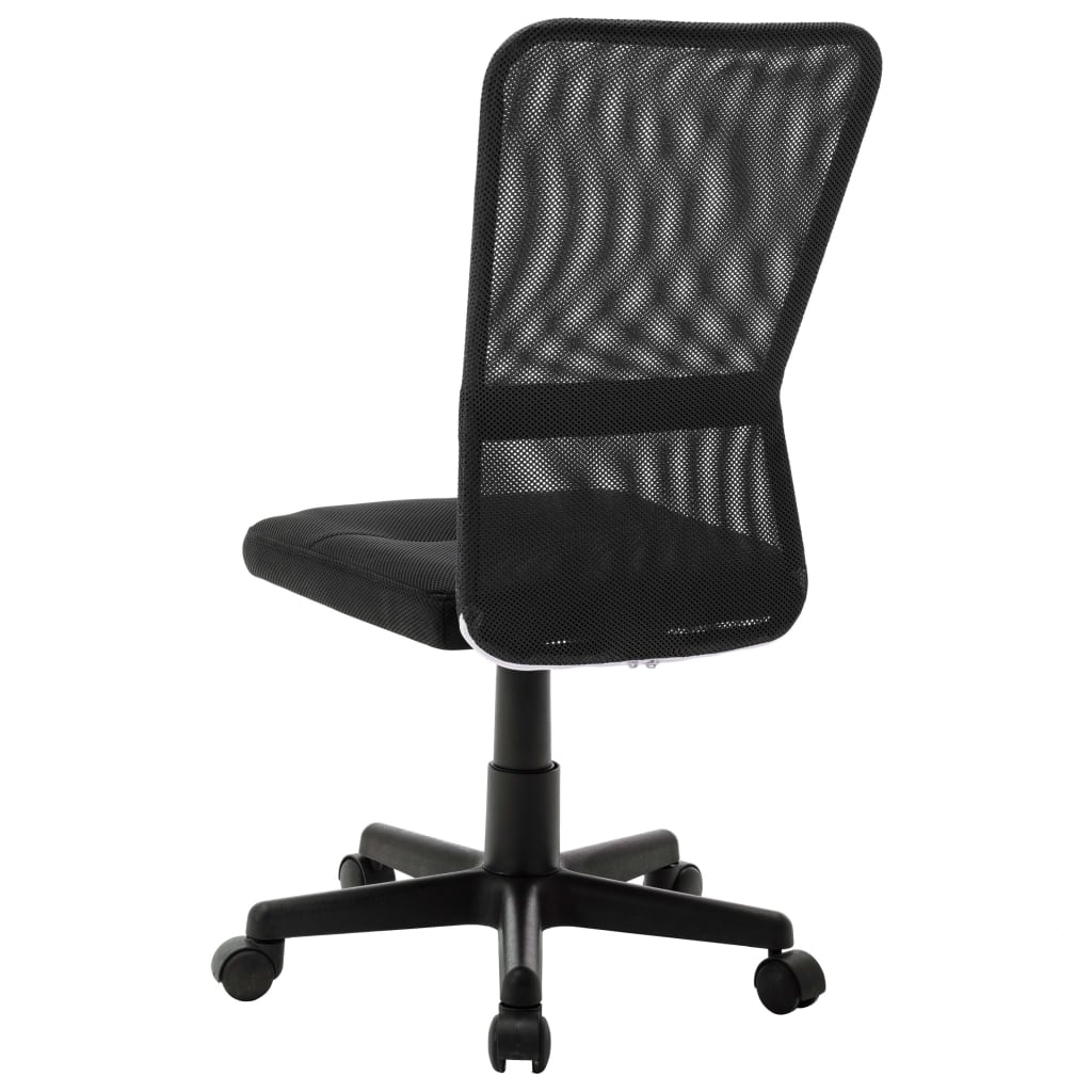 vidaXL Kantoorstoel 44x52x100 cm mesh stof zwart