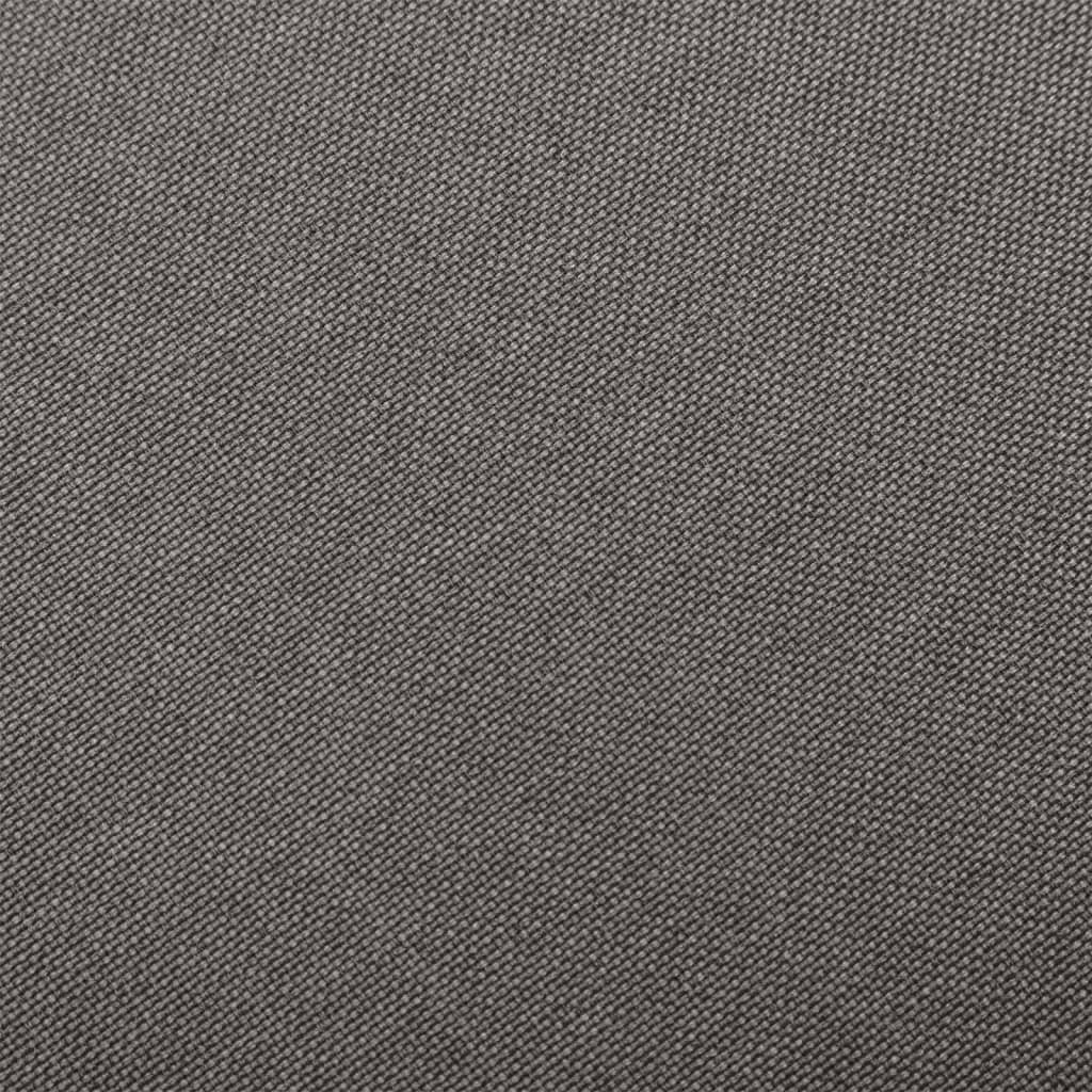 vidaXL Rocking Chair fabric light grey