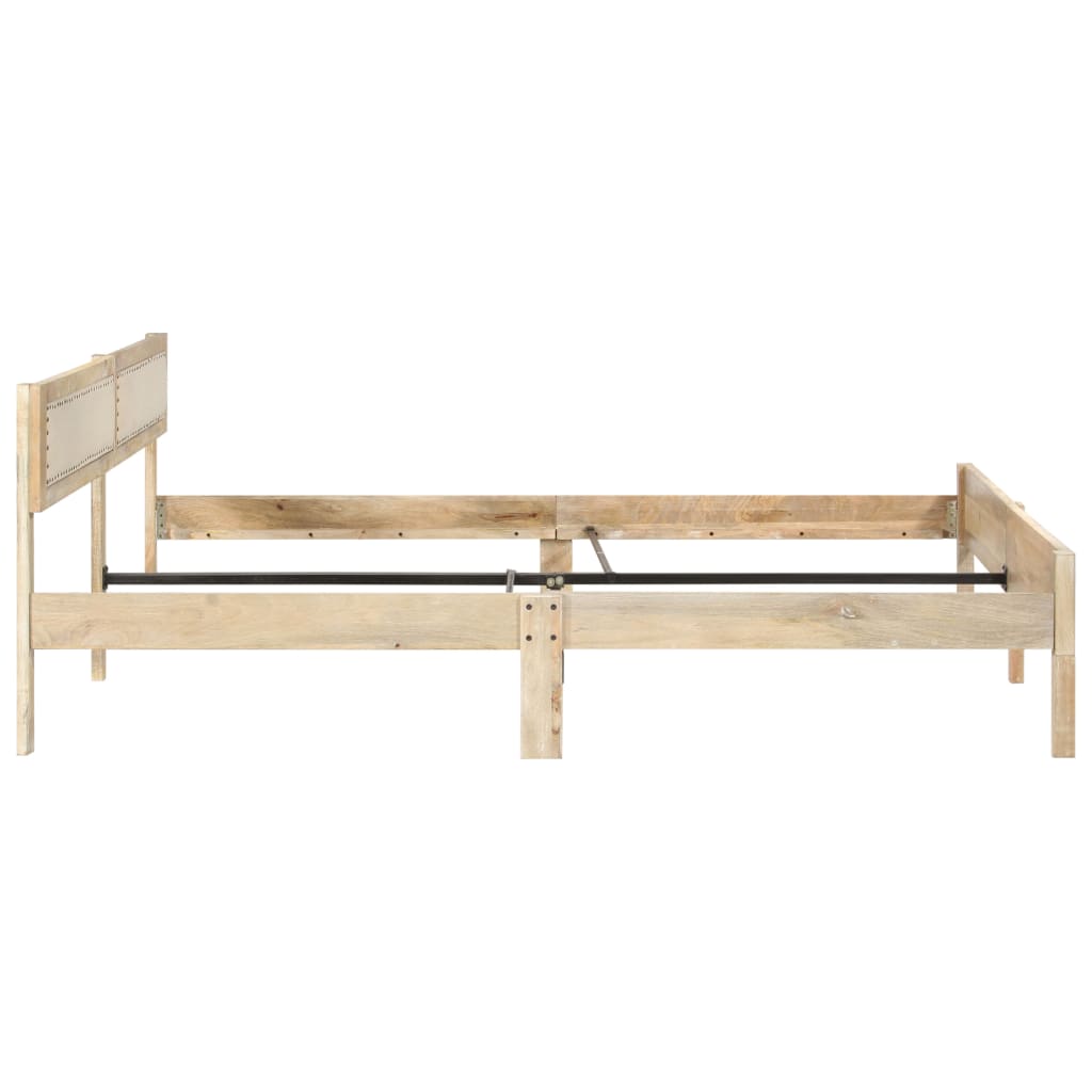 vidaXL Bed frame solid mango wood 200 cm