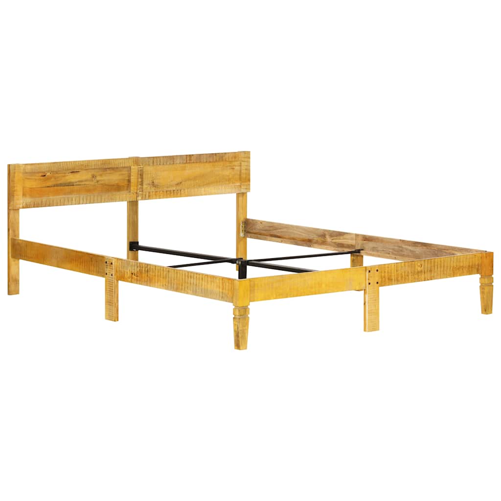 vidaXL Bed Frame Solid Mango Wood 180 cm
